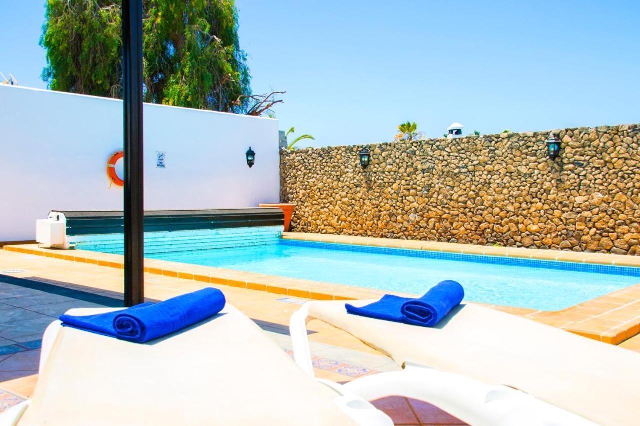 Villa Calamares With Heated Pool And Air Conditioning Playa Blanca  Kültér fotó